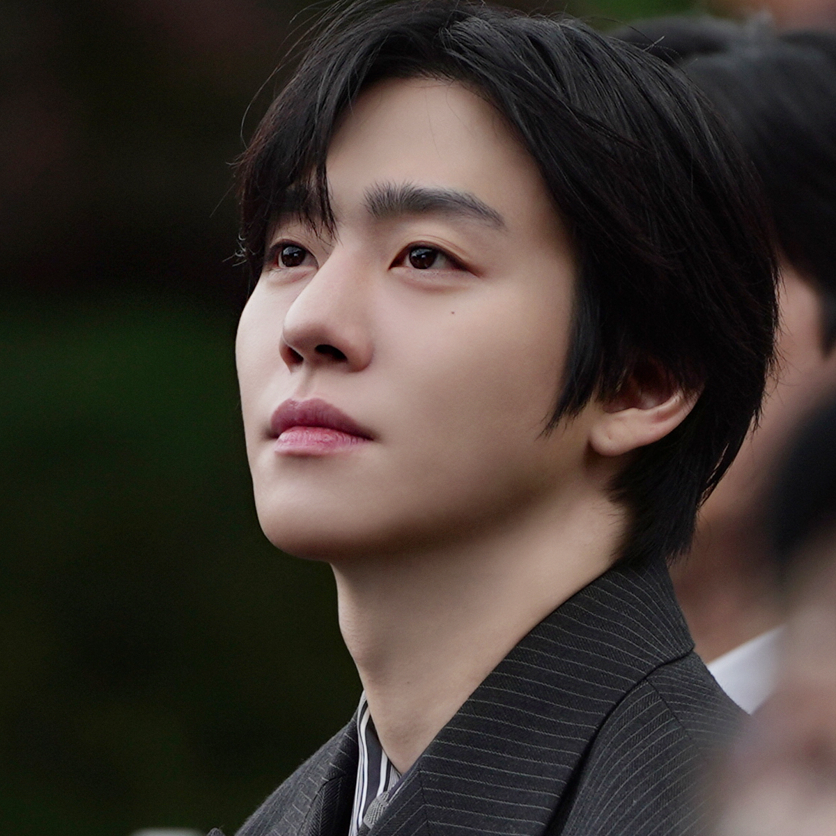 A moment captured by a fan of Ahn Hyoseop