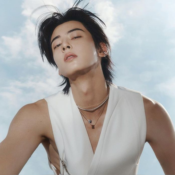 Recent activity shot of Cha Eunwoo