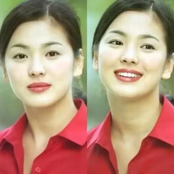 Behind-the-scenes cut of Song Hyekyo