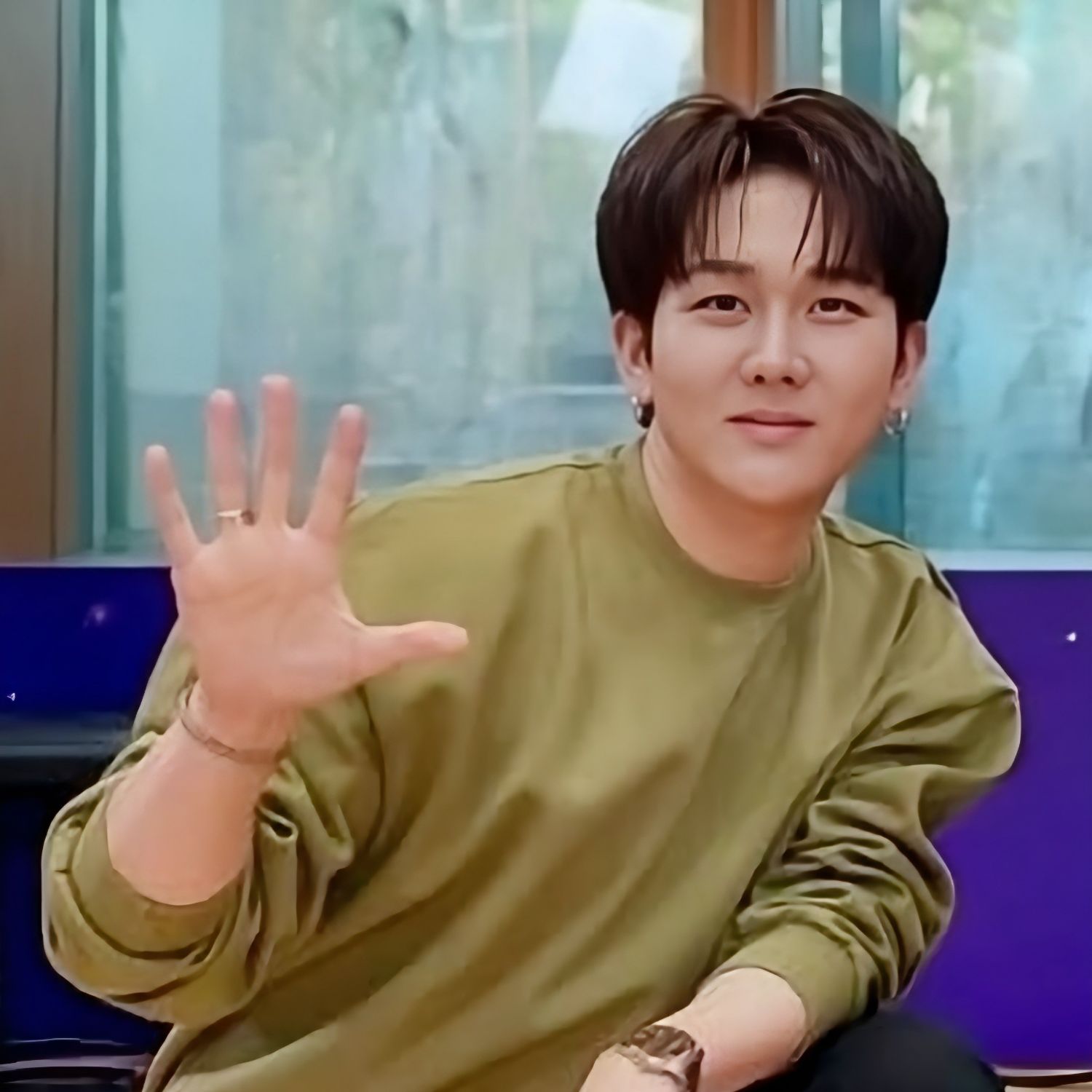 A moment captured by a fan of Kim Soochan