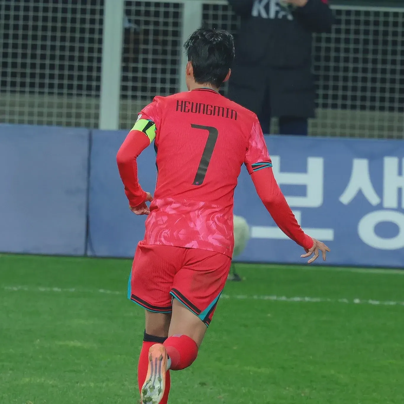 Behind-the-scenes cut of Son Heungmin