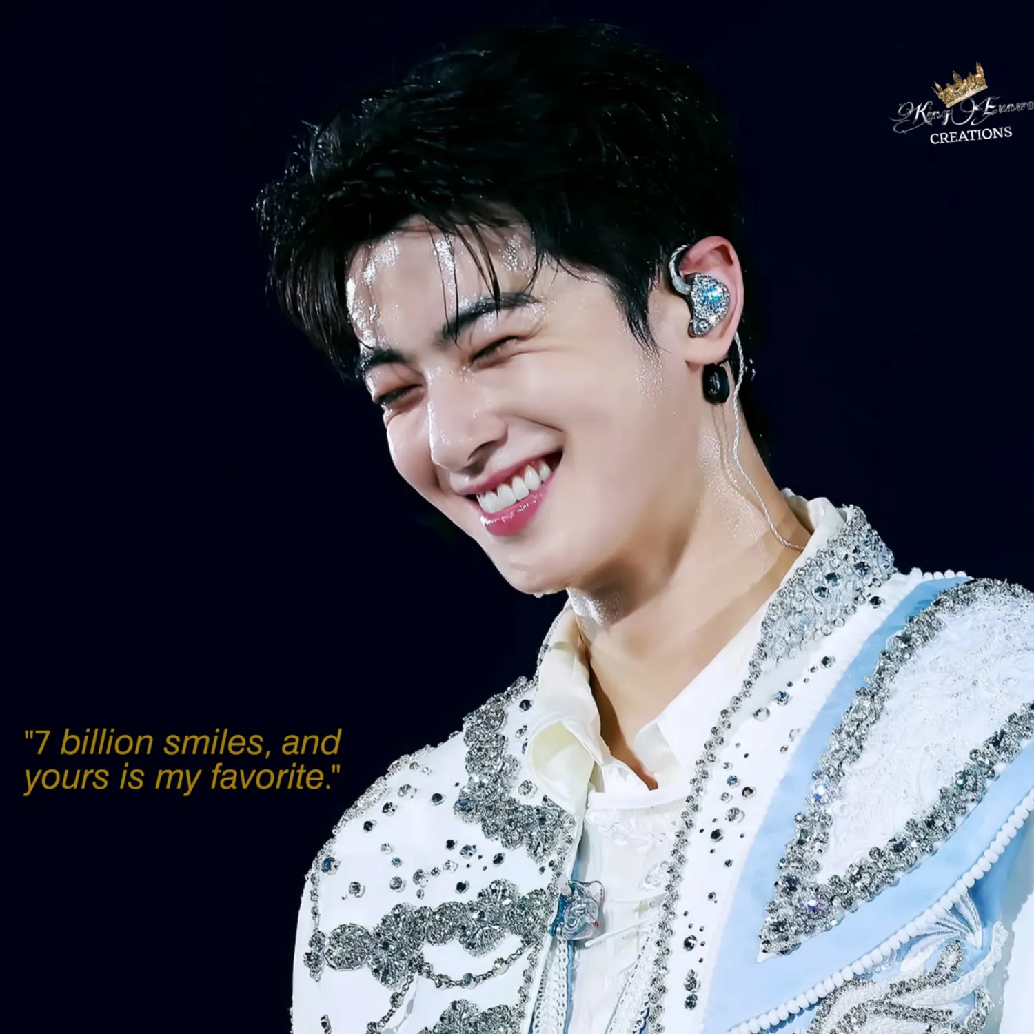 A moment captured by a fan of Cha Eunwoo