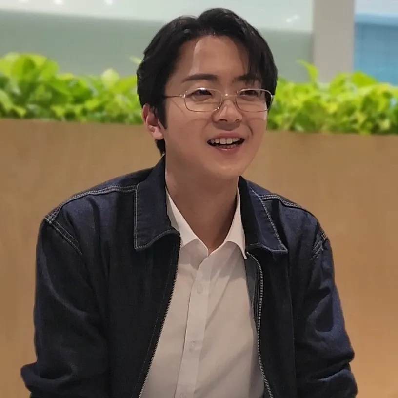 Behind-the-scenes cut of Park Minsu