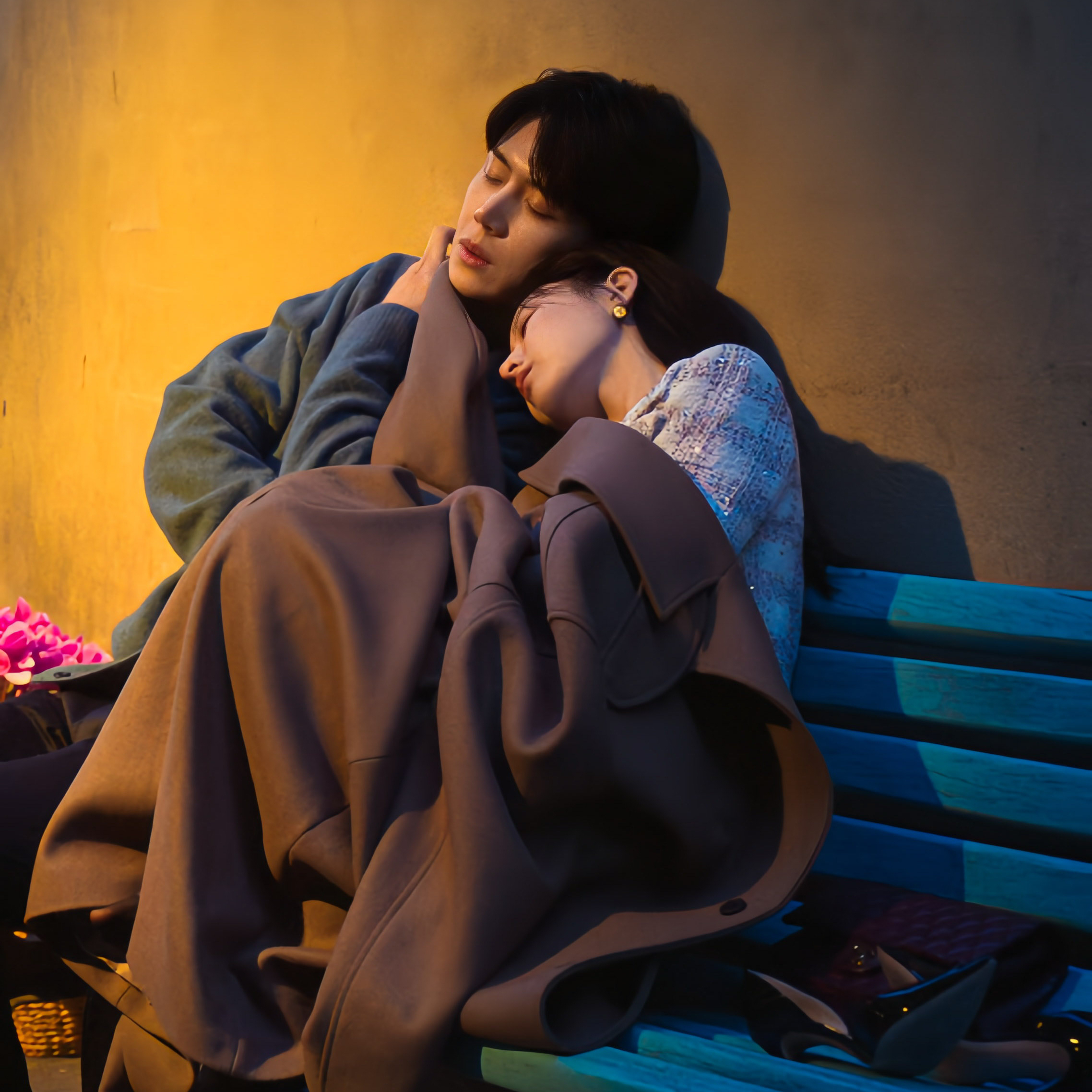 Behind-the-scenes cut of Kim Seonho