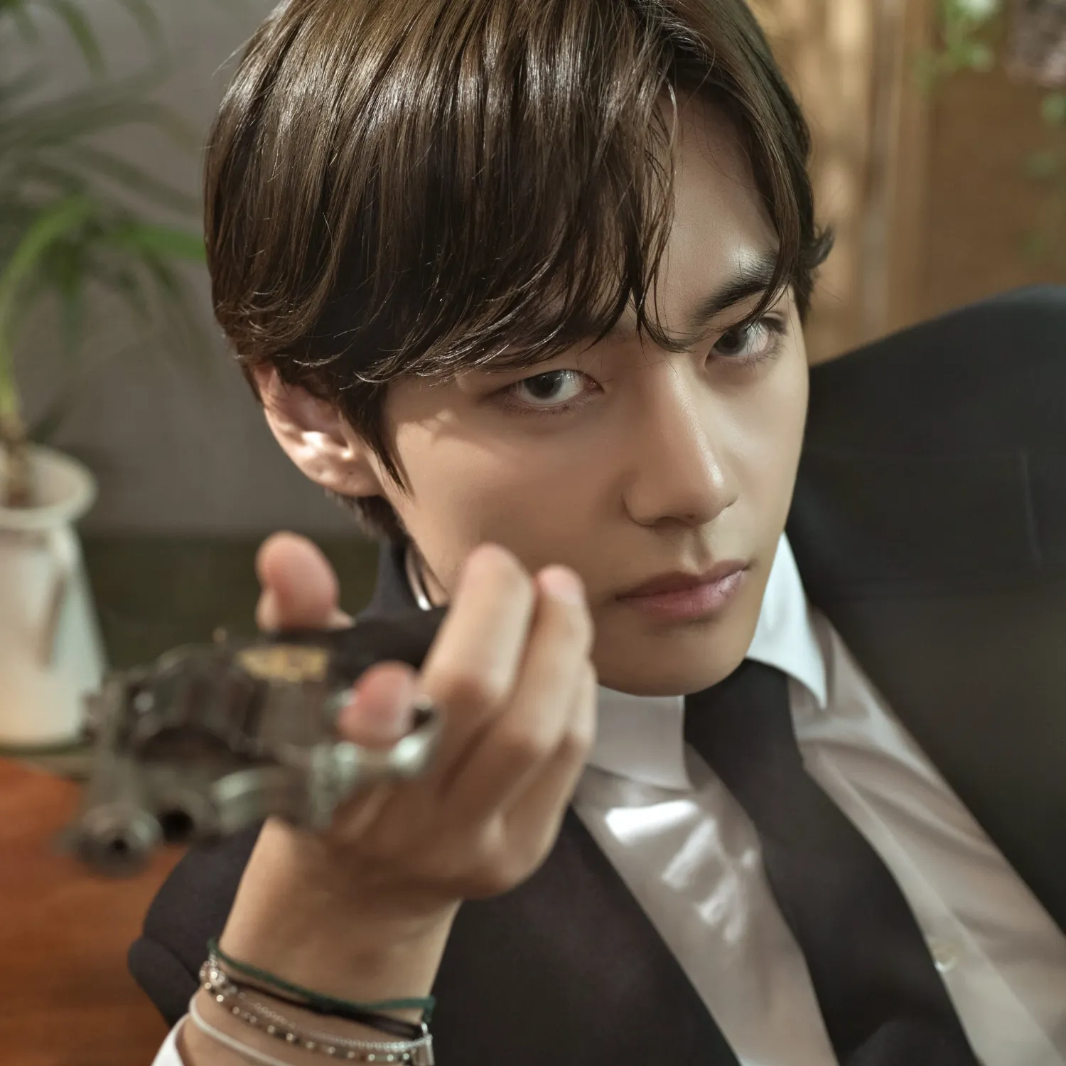 A moment captured by a fan of Kim Taehyung (V)