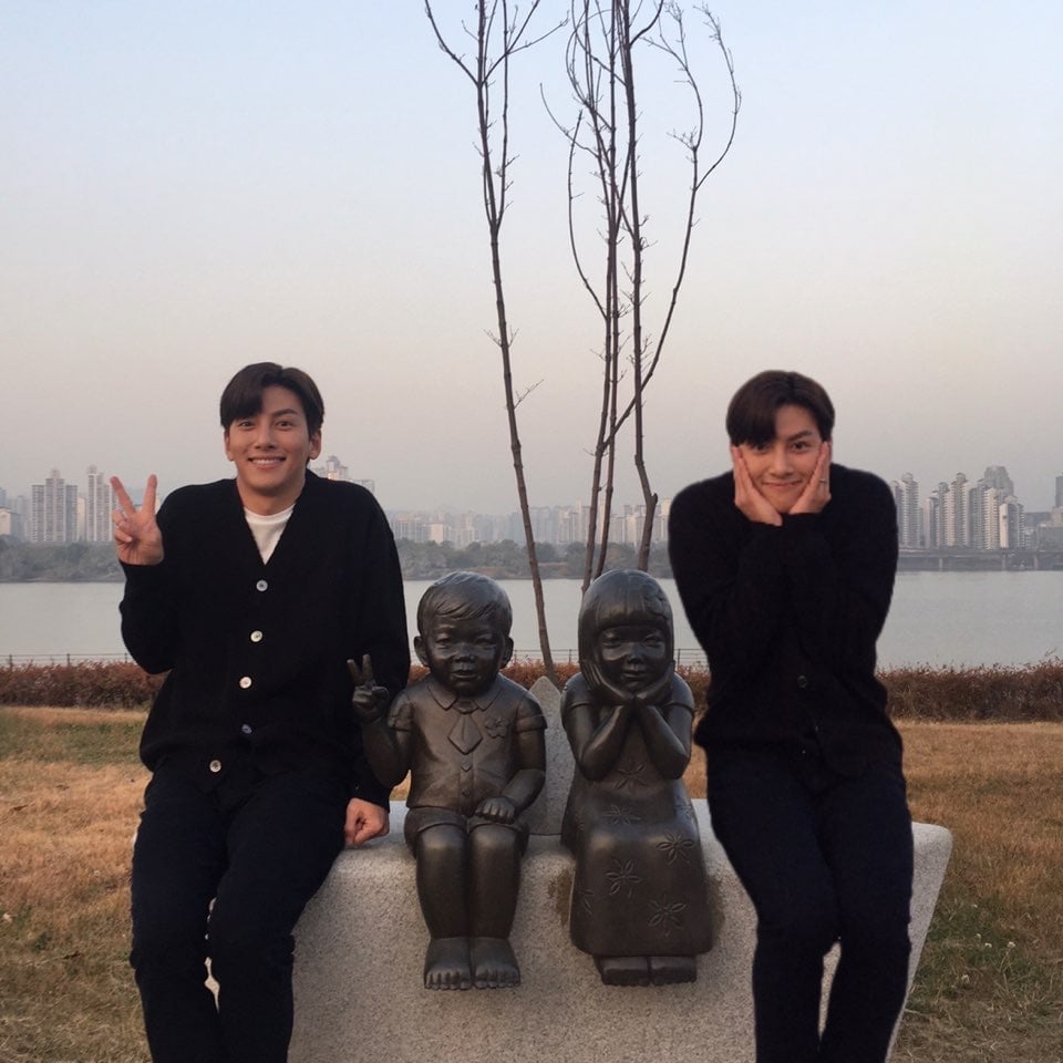 チ・チャンウクのビハインドカット