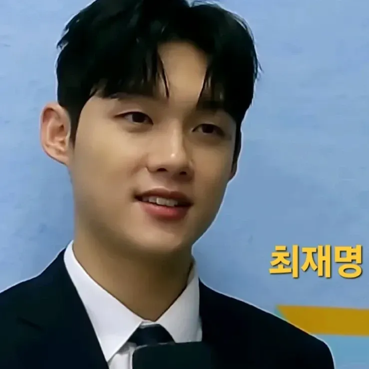 Behind-the-scenes cut of Choi Jaemyeong