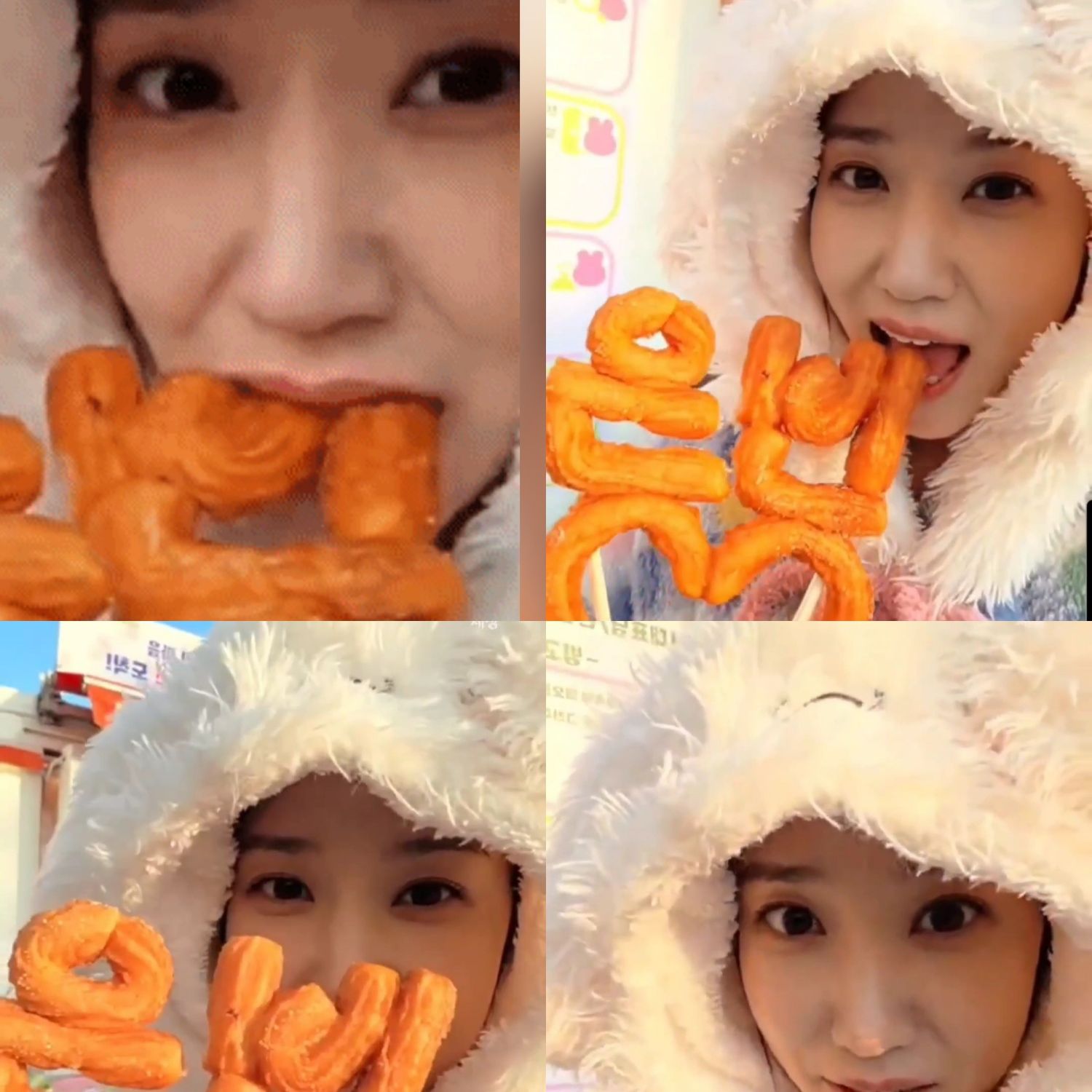 Behind-the-scenes cut of Park Eunbin