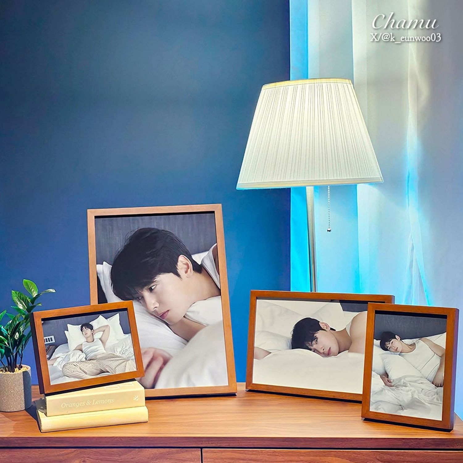 Recent activity shot of Cha Eunwoo