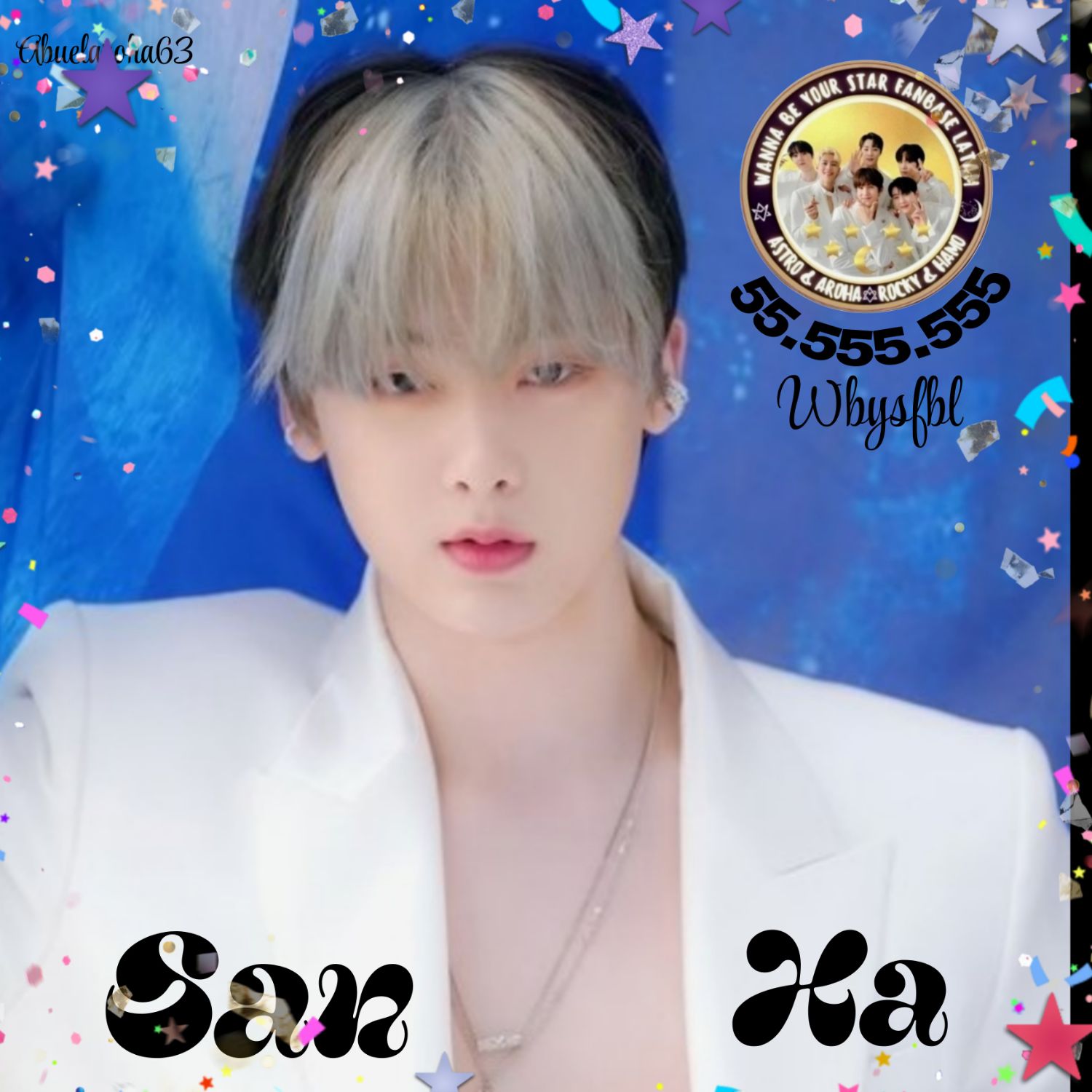 Recent activity shot of Yoon Sanha