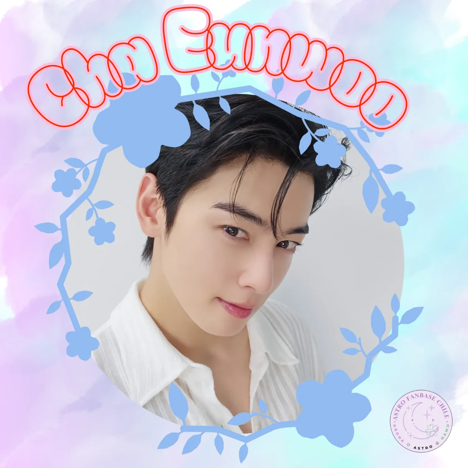 Behind-the-scenes cut of Cha Eunwoo