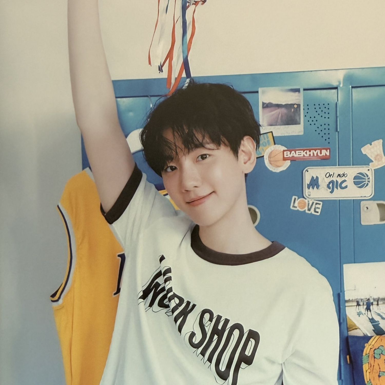 Recent activity shot of Baekhyun