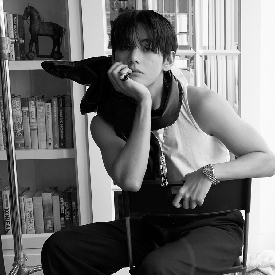 A moment captured by a fan of Kim Taehyung (V)