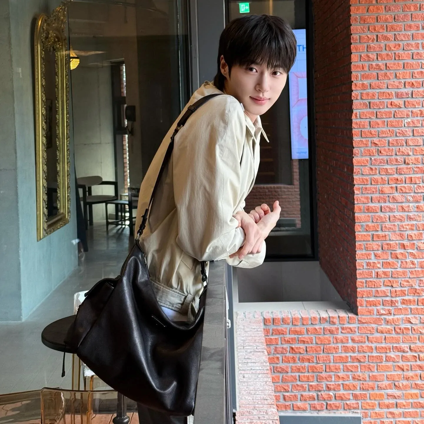 A moment captured by a fan of Byeon Wooseok