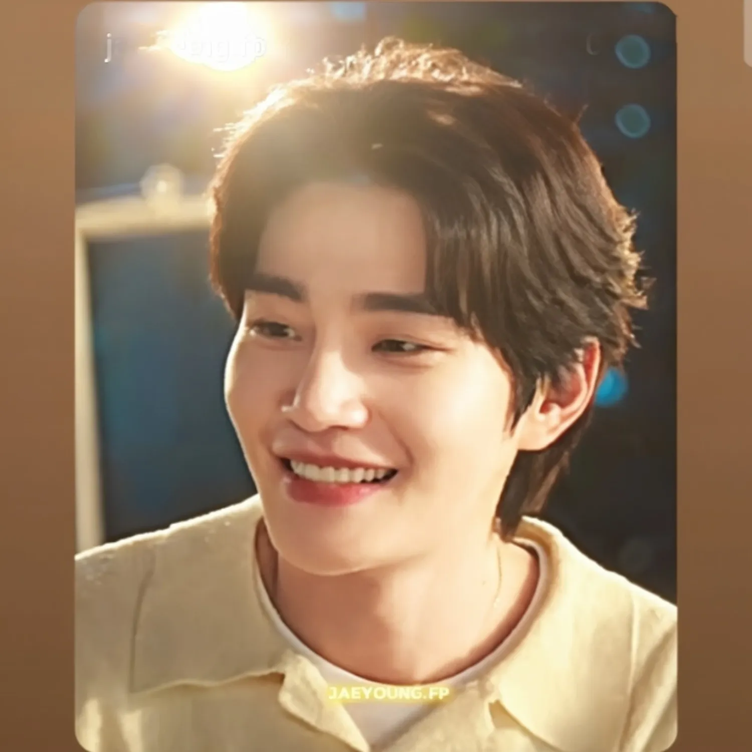 Recent activity shot of Kim Jaeyoung