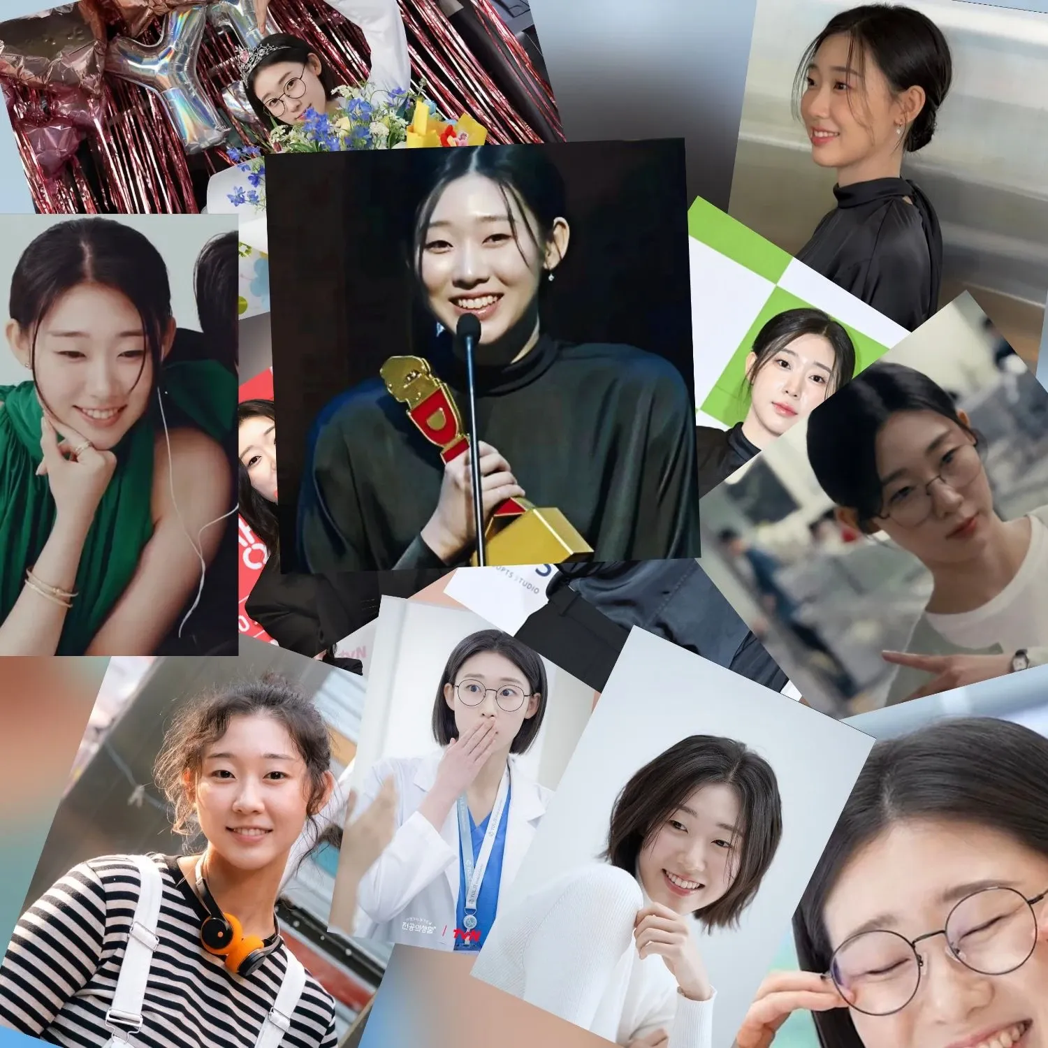Behind-the-scenes cut of Han Yeji