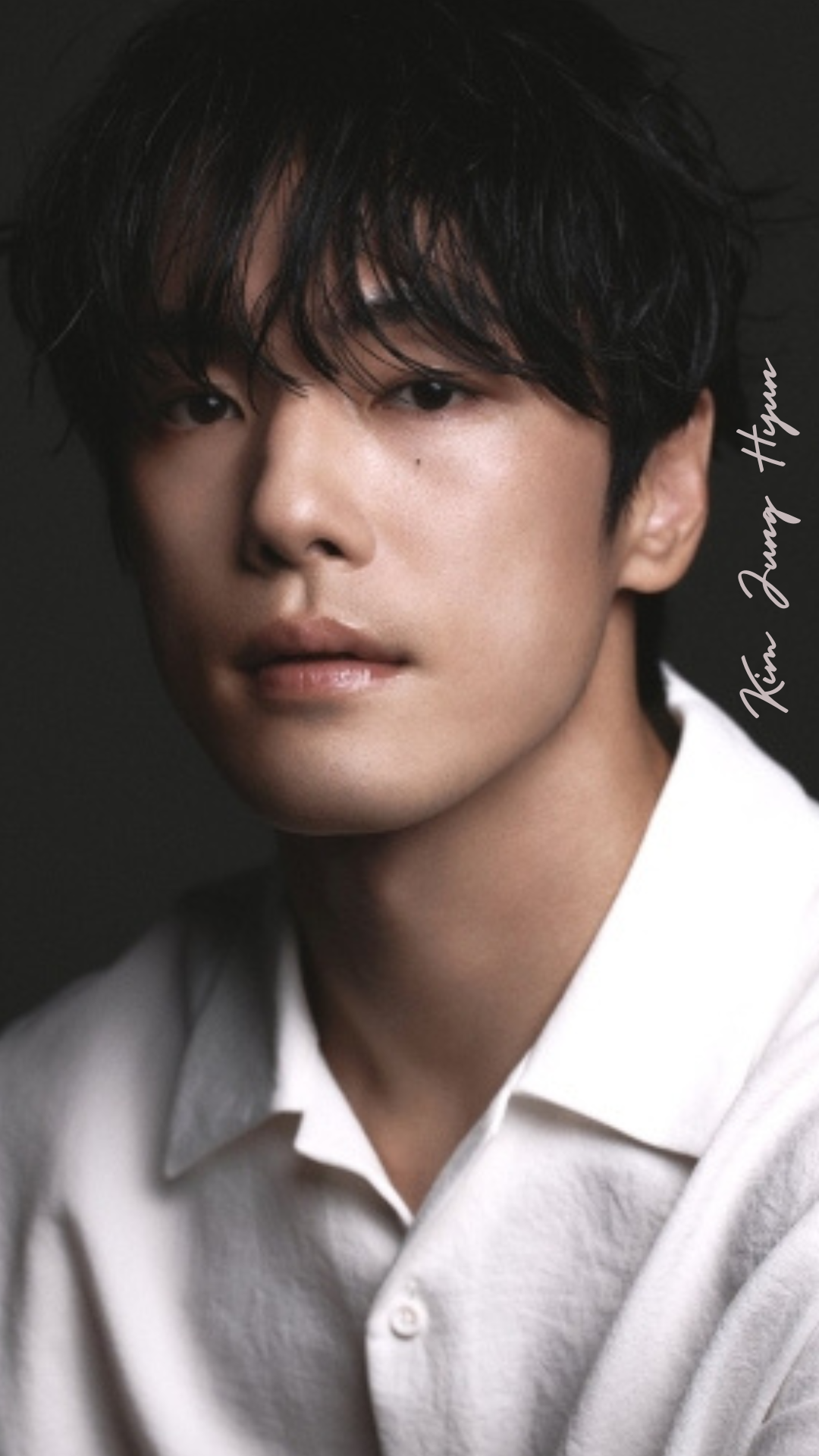 Emotional wallpaper shared by fans for Kim Junghyun