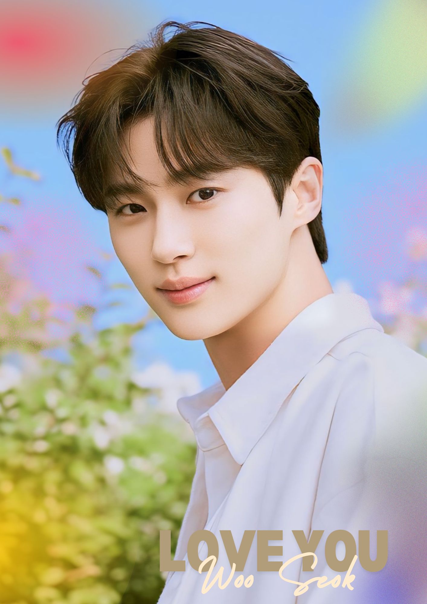 A moment captured by a fan of Byeon Wooseok
