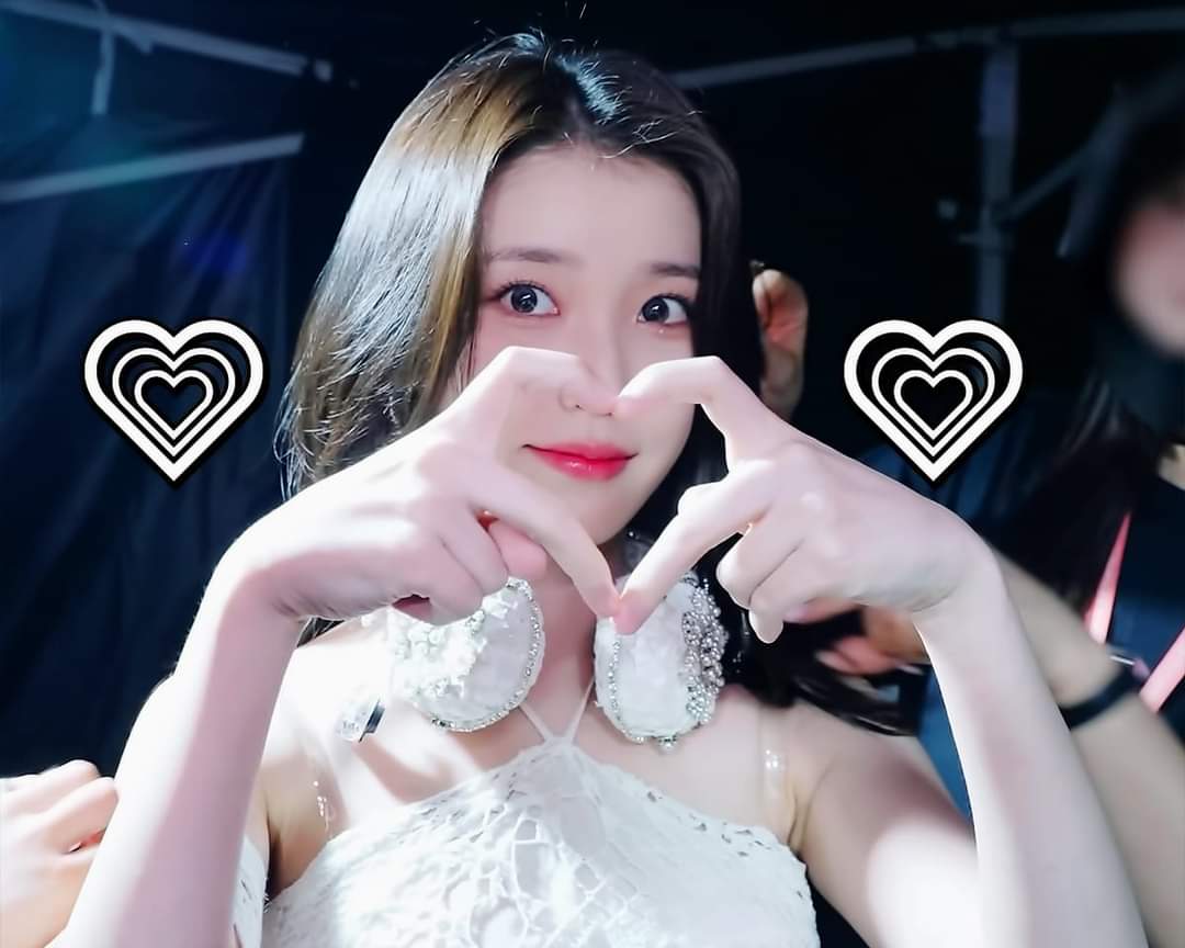 Behind-the-scenes cut of IU