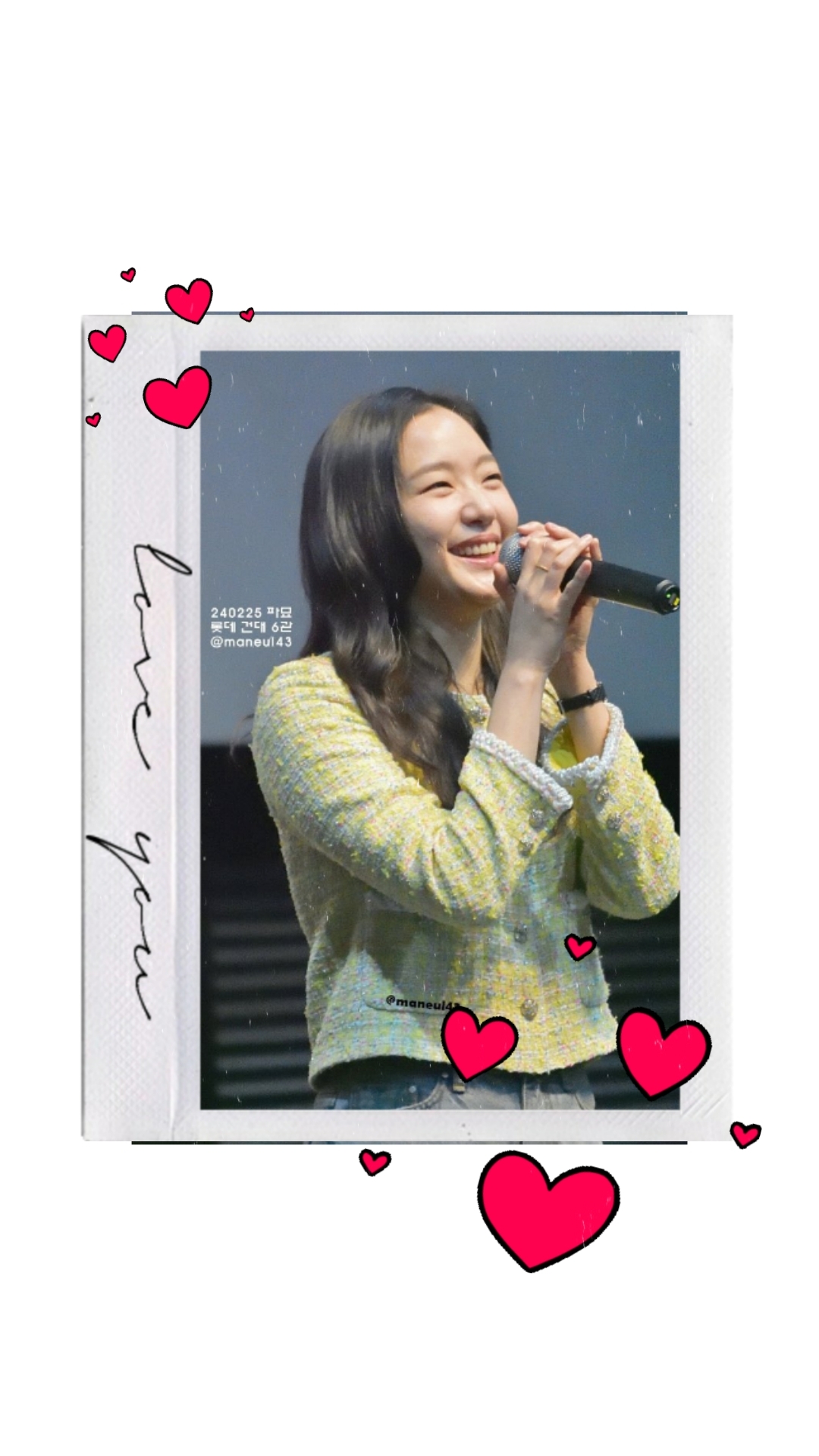 Behind-the-scenes cut of Kim Goeun