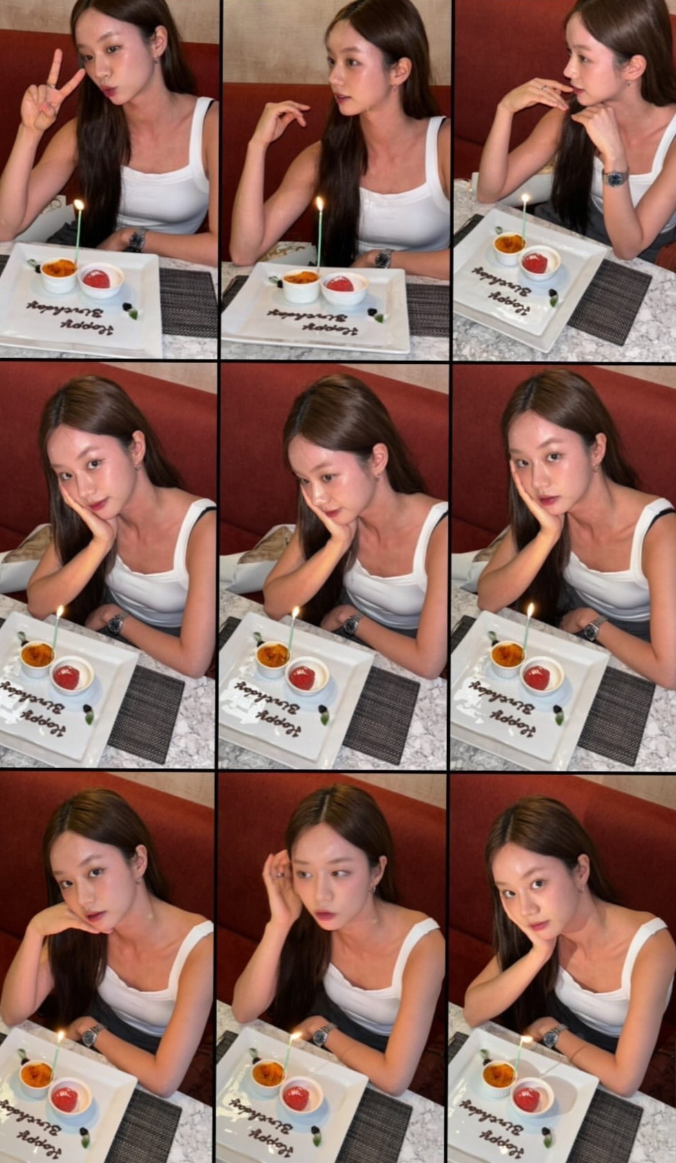 Emotional wallpaper shared by fans for Hyeri