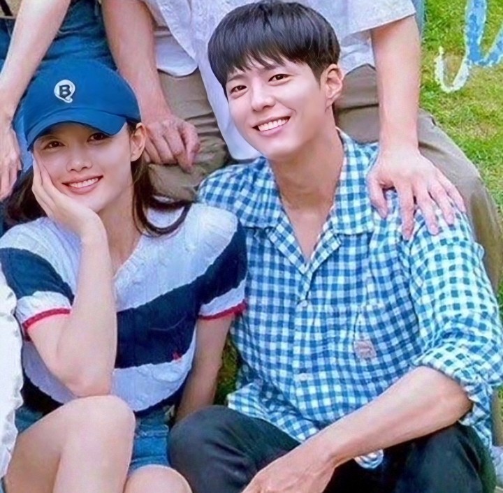 Behind-the-scenes cut of Kim Youjung