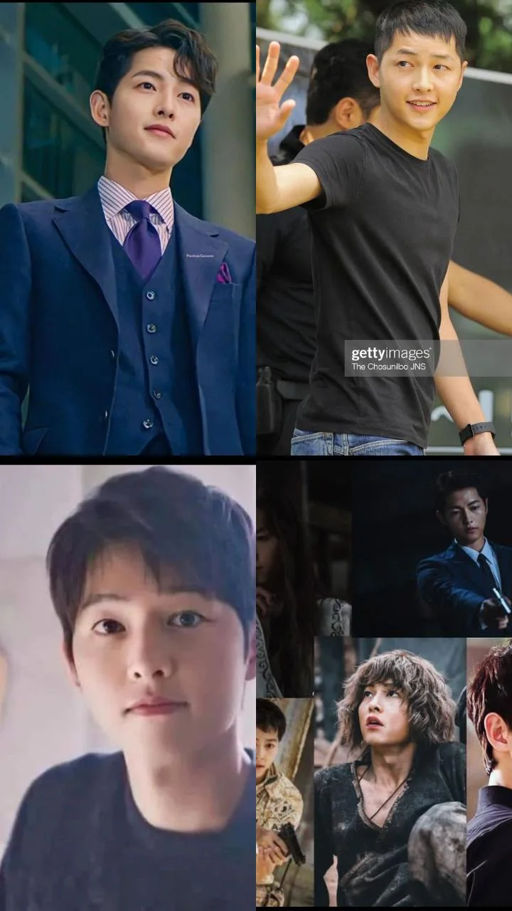 Special wallpaper made by Song Joongki's fans