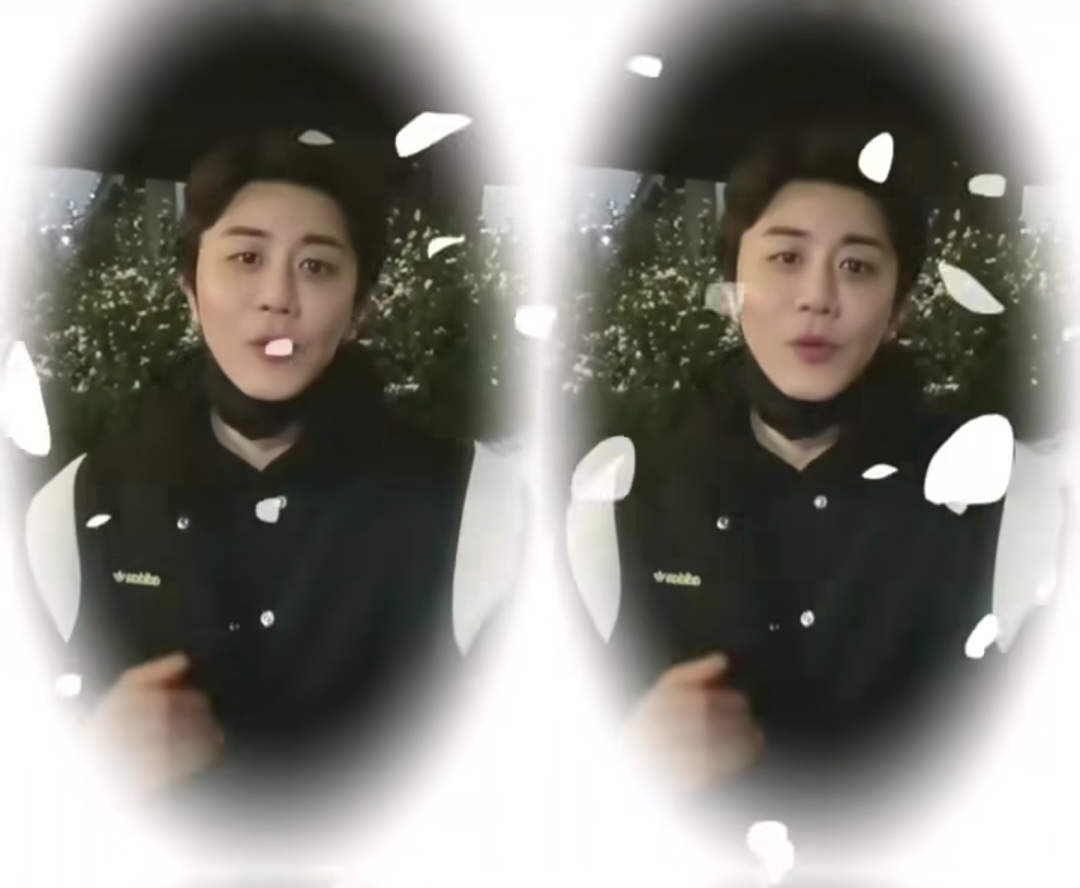 ファンが撮影したチン・ヘソンの瞬間