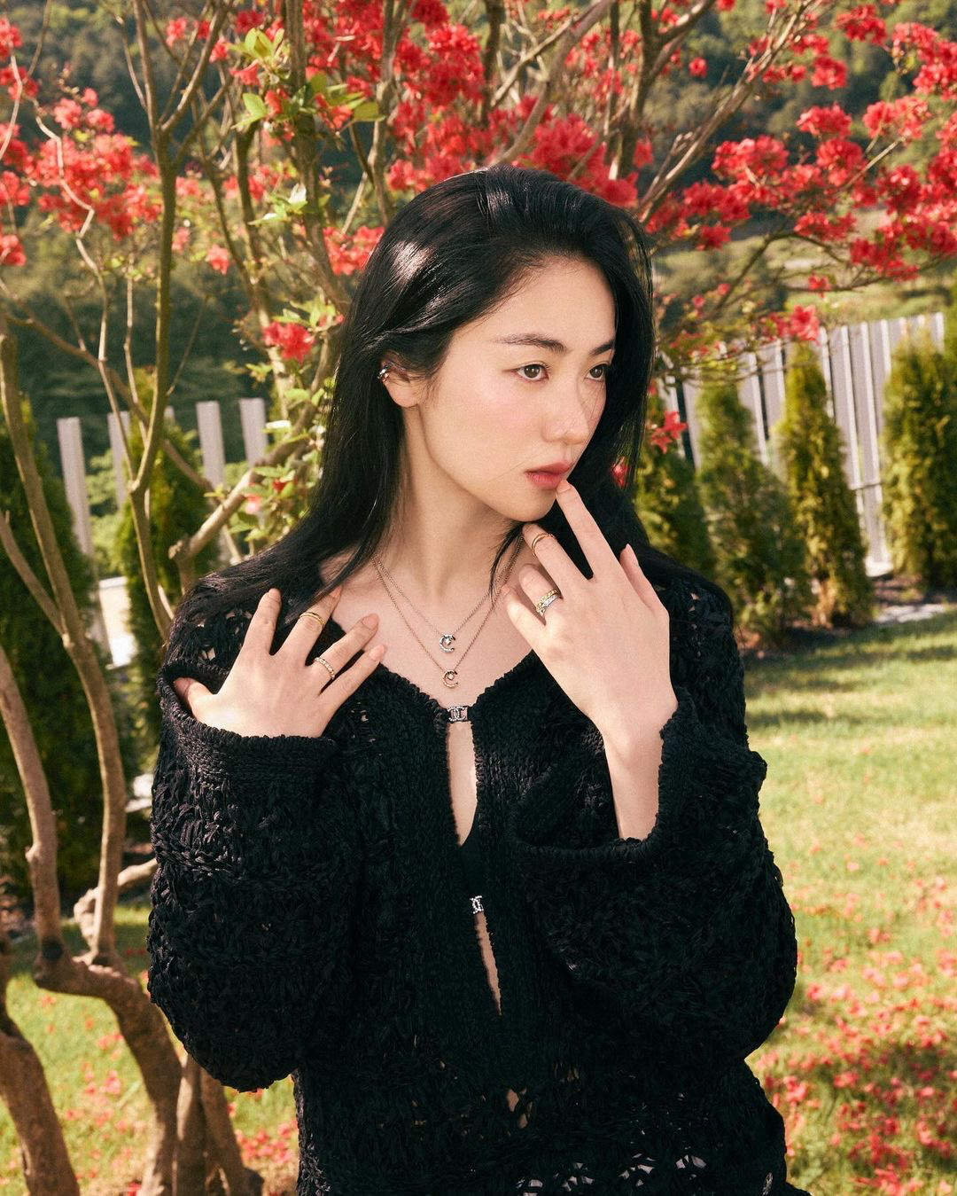 Behind-the-scenes cut of Jeon Yeobeen