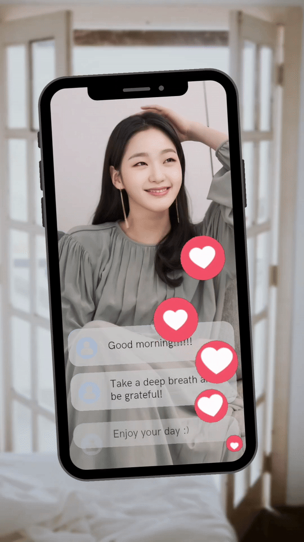 ファンが撮影したキム・ゴウンの瞬間