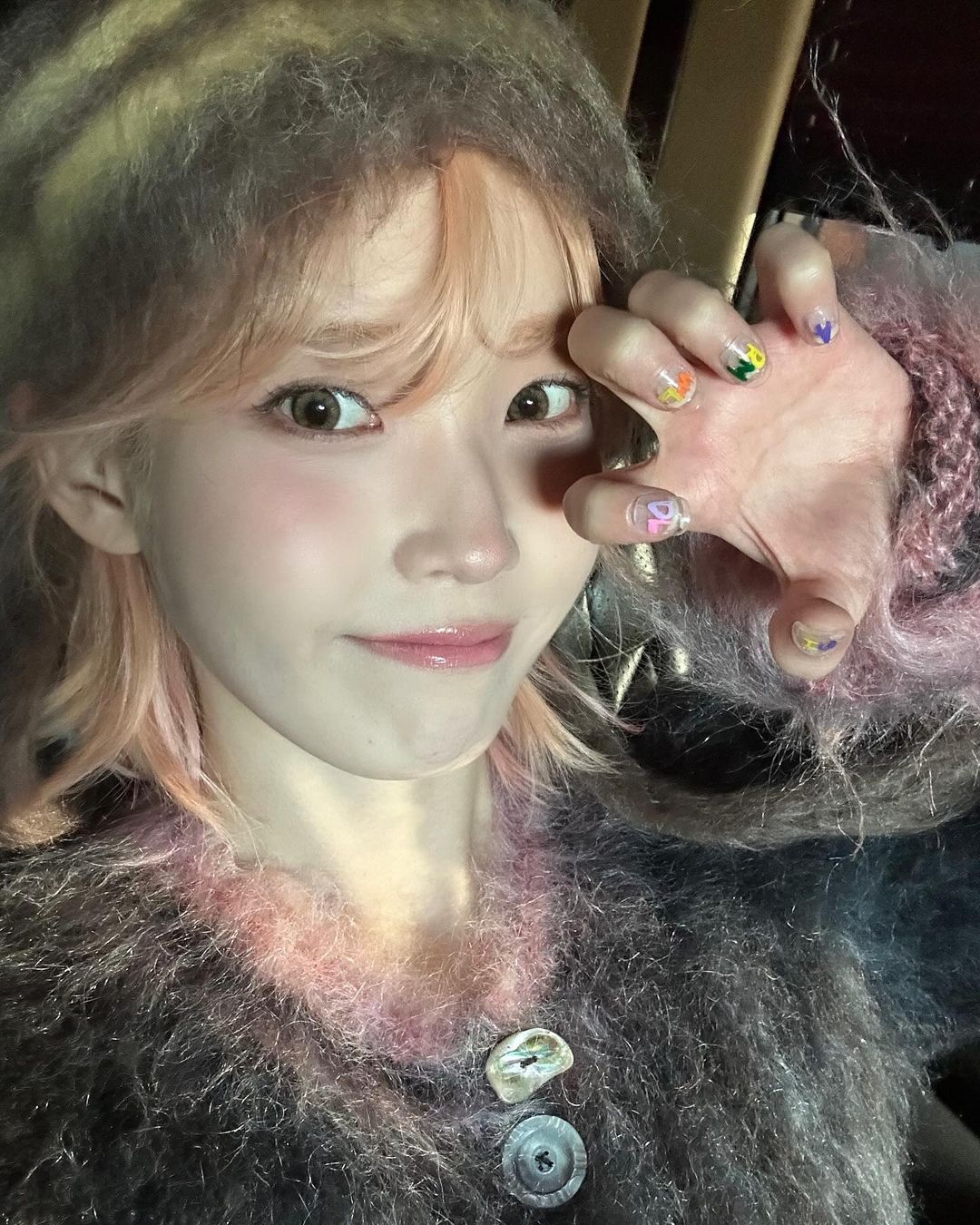 Behind-the-scenes cut of IU