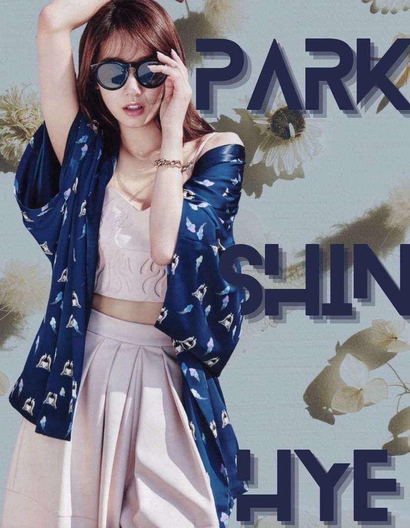 Behind-the-scenes cut of Park Shinhye