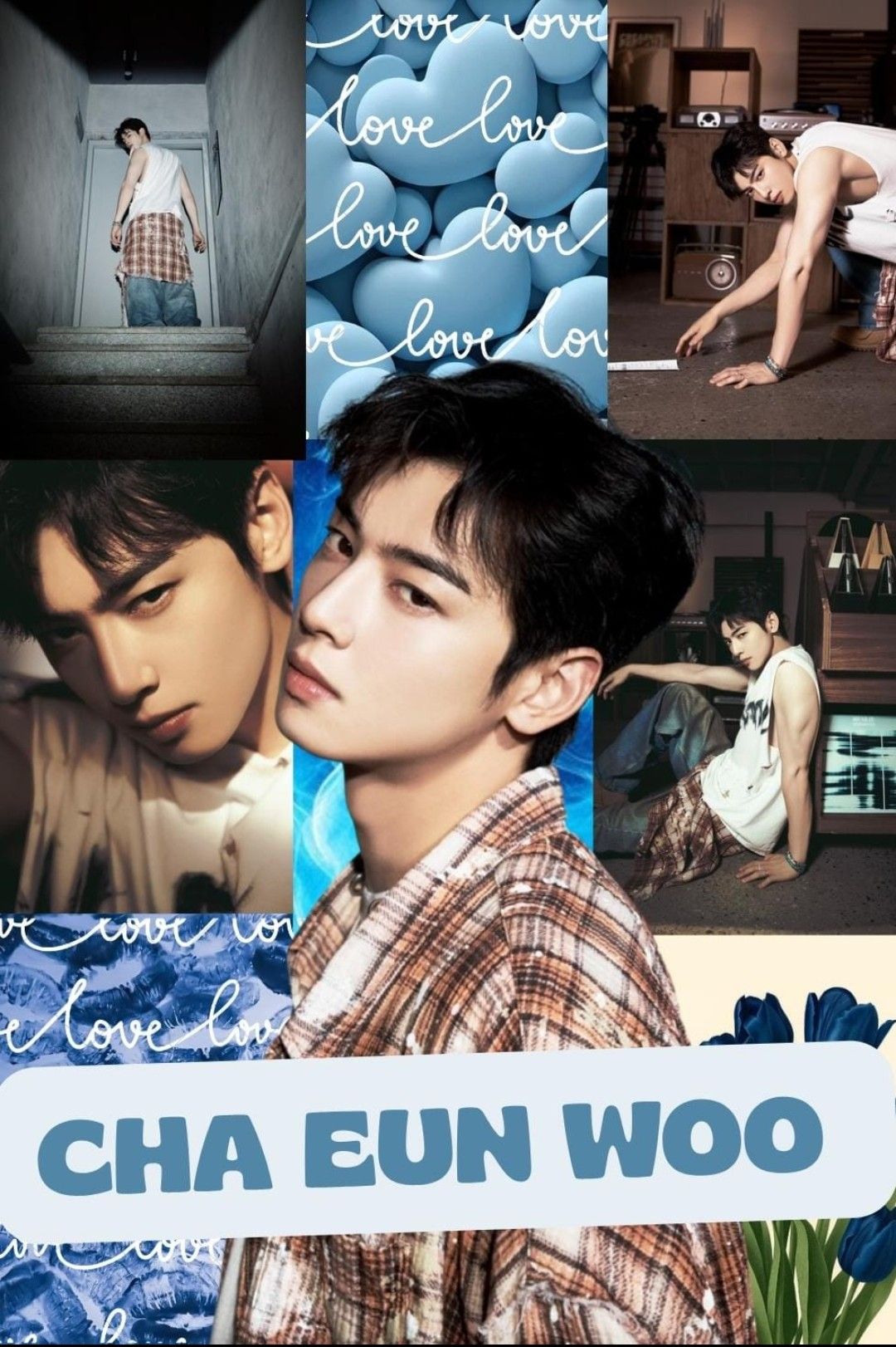 Behind-the-scenes cut of Cha Eunwoo