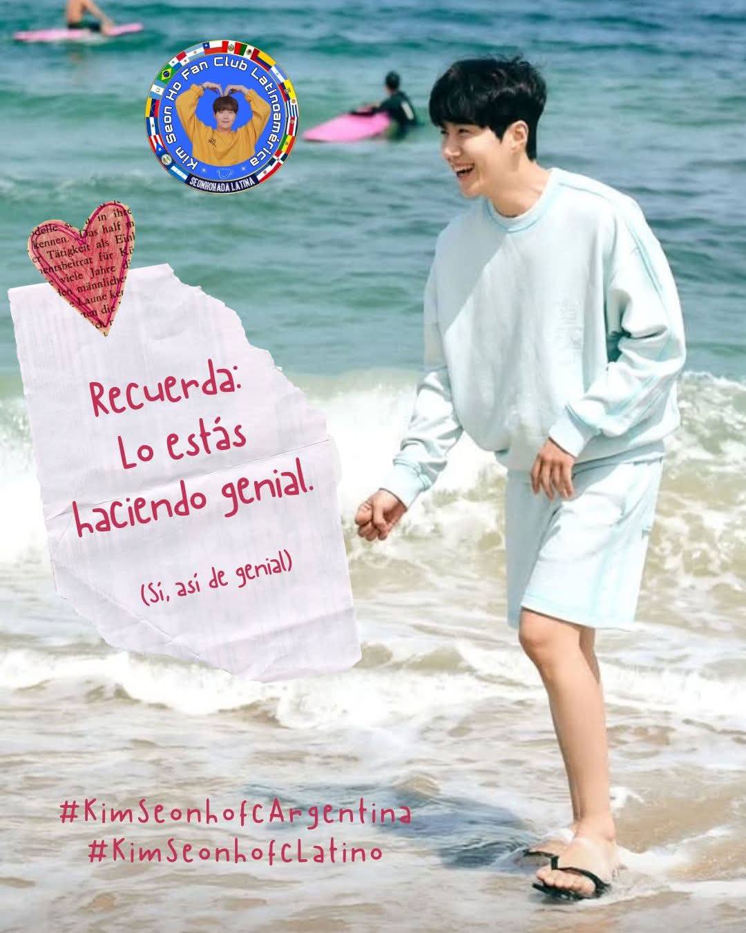 Behind-the-scenes cut of Kim Seonho