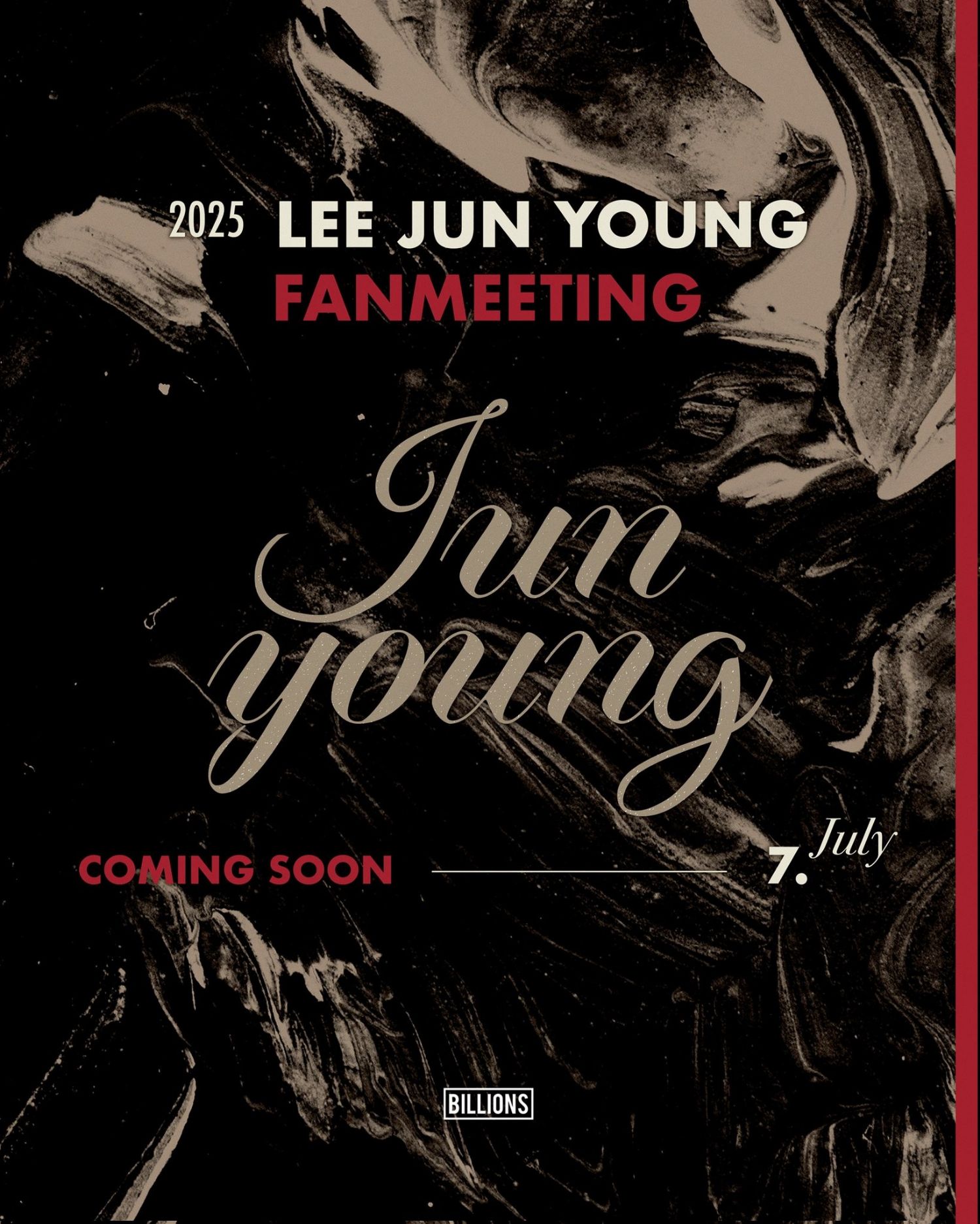 A moment captured by a fan of Lee Junyoung