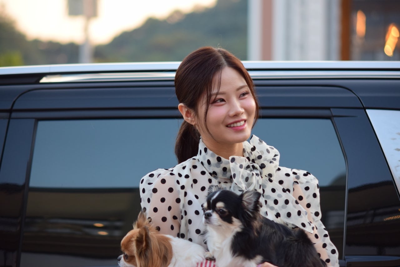 A moment captured by a fan of Bae Ahyeon