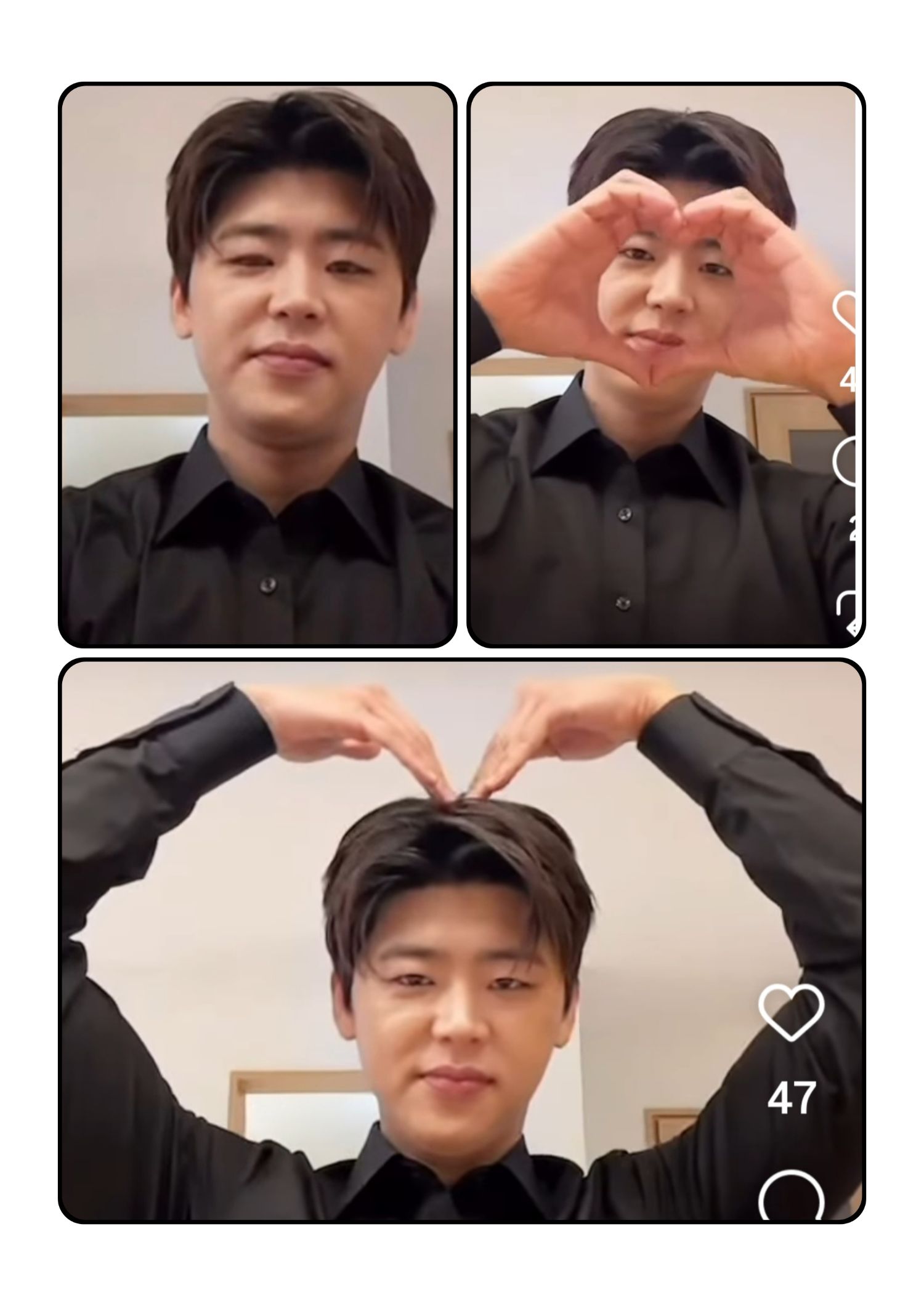 Behind-the-scenes cut of Park Jihyeon