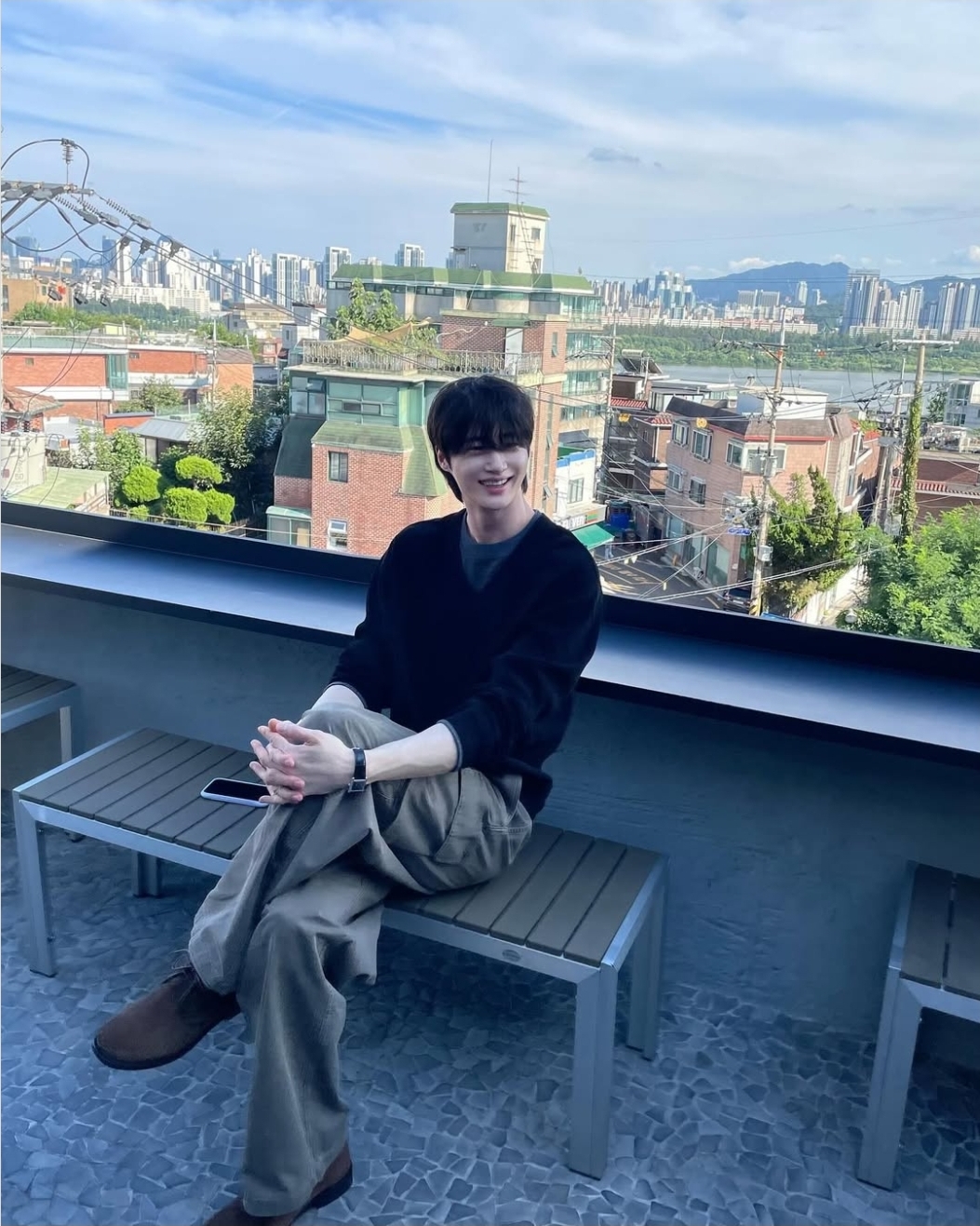 Foto kegiatan terbaru dari Byeon Wooseok