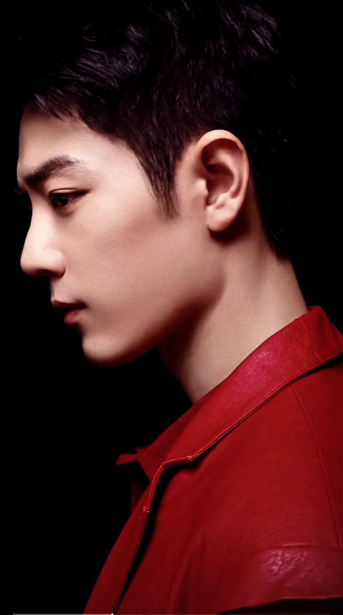 Emotional wallpaper shared by fans for Xiao Zhan