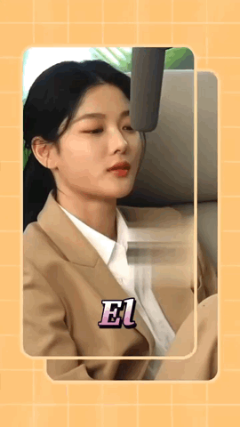 Behind-the-scenes cut of Kim Youjung