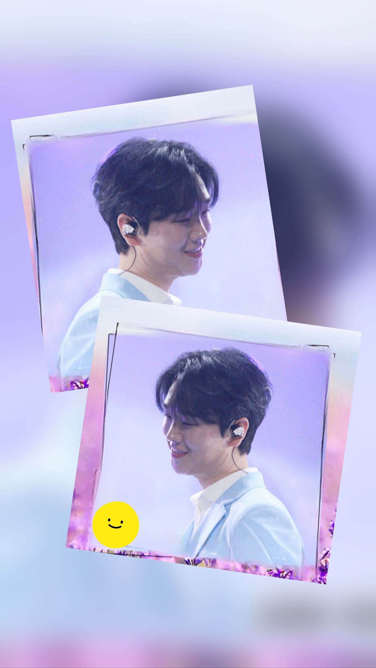 A moment captured by a fan of Song Minjun