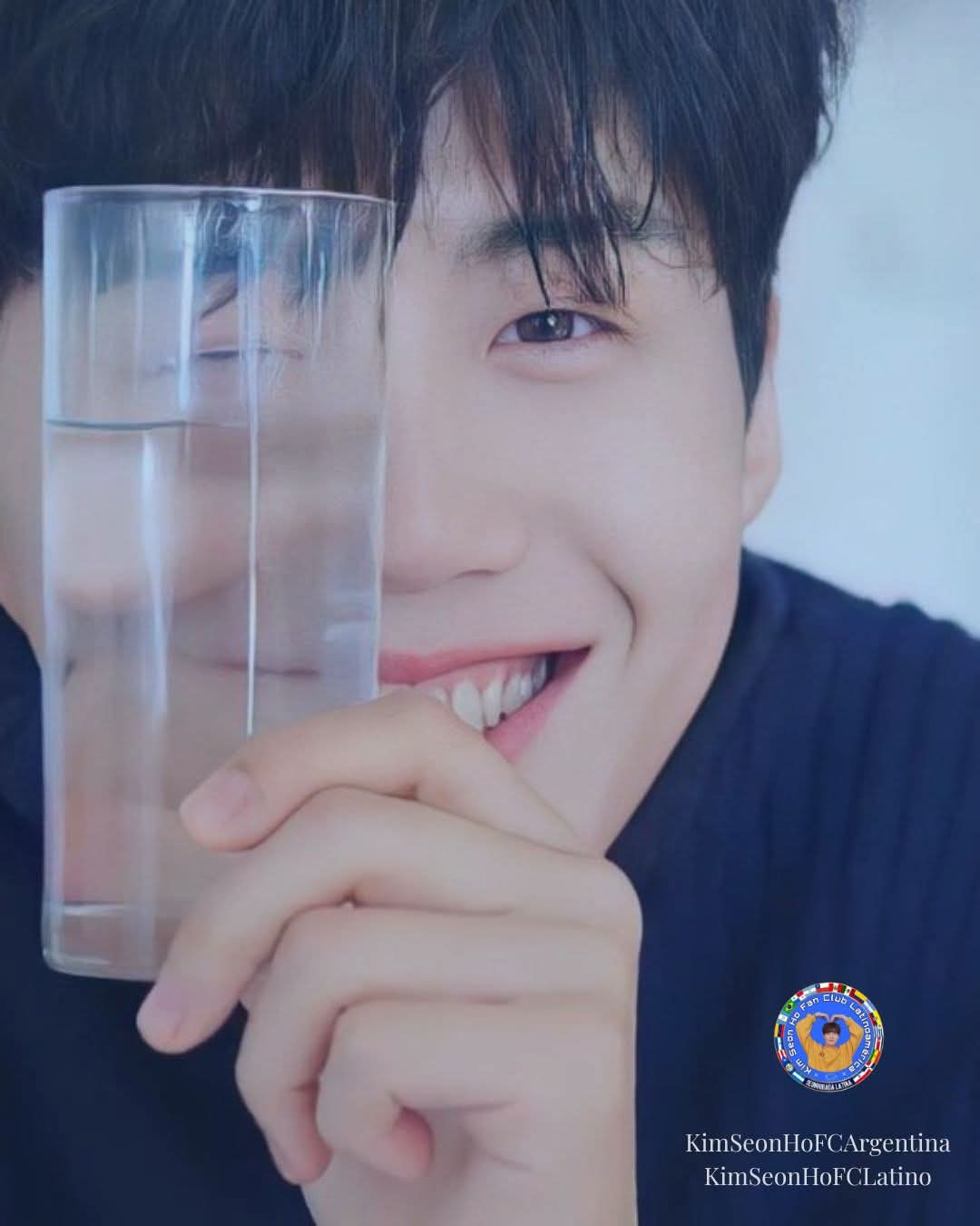 A moment captured by a fan of Kim Seonho