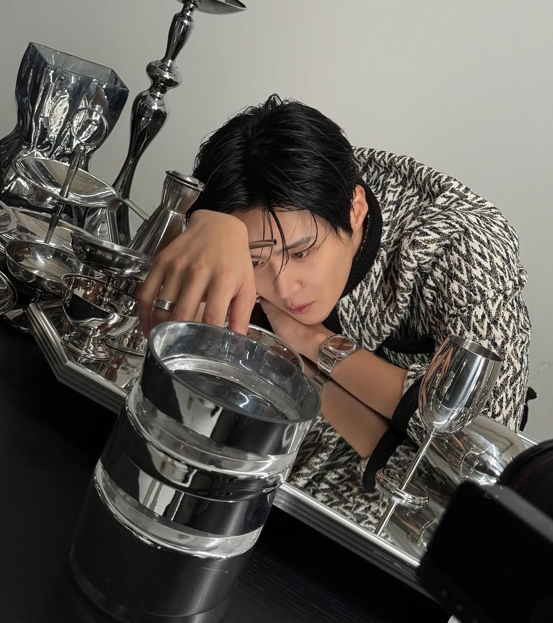 A moment captured by a fan of Kim Seonho