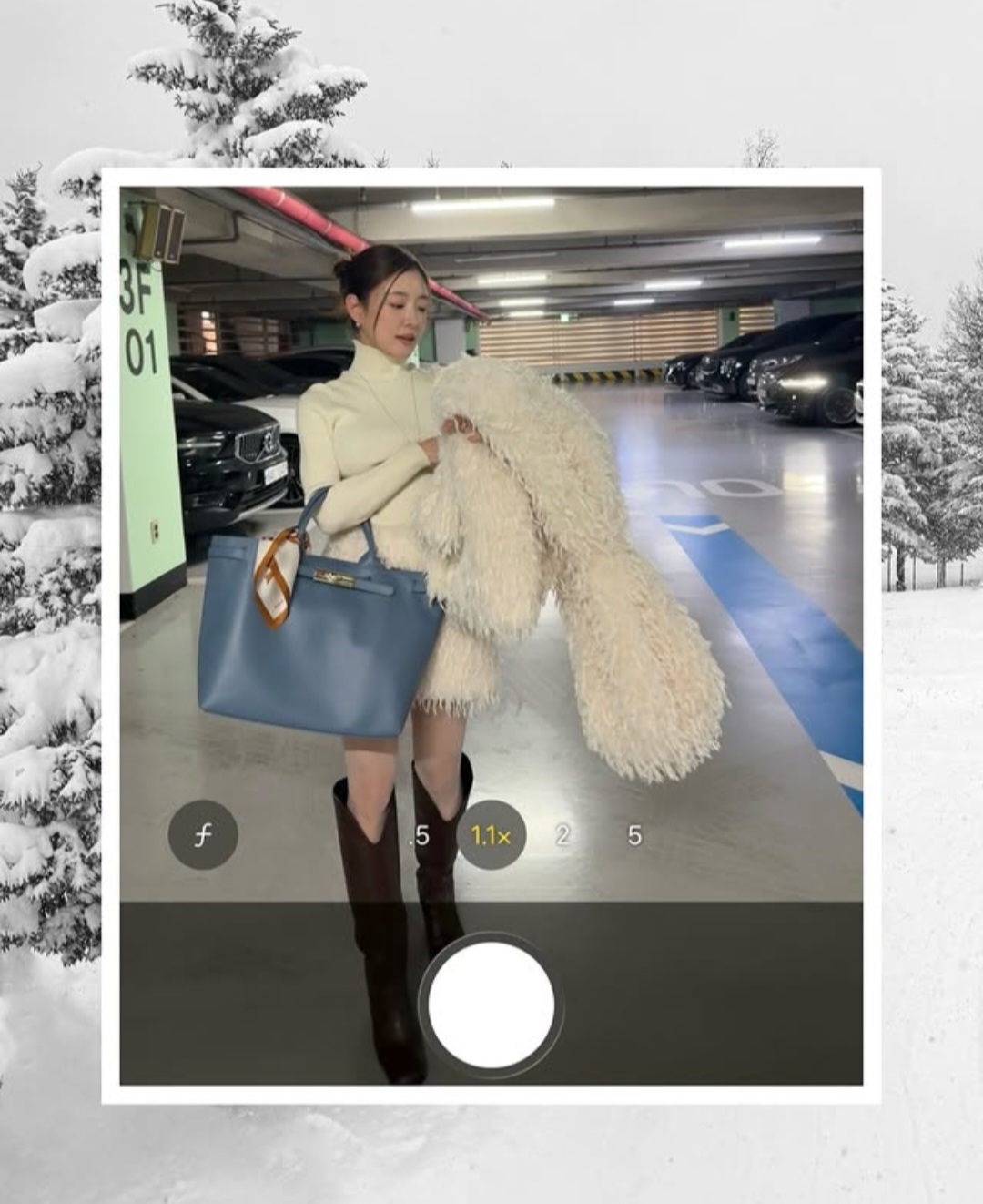 Behind-the-scenes cut of Lee Seyoung