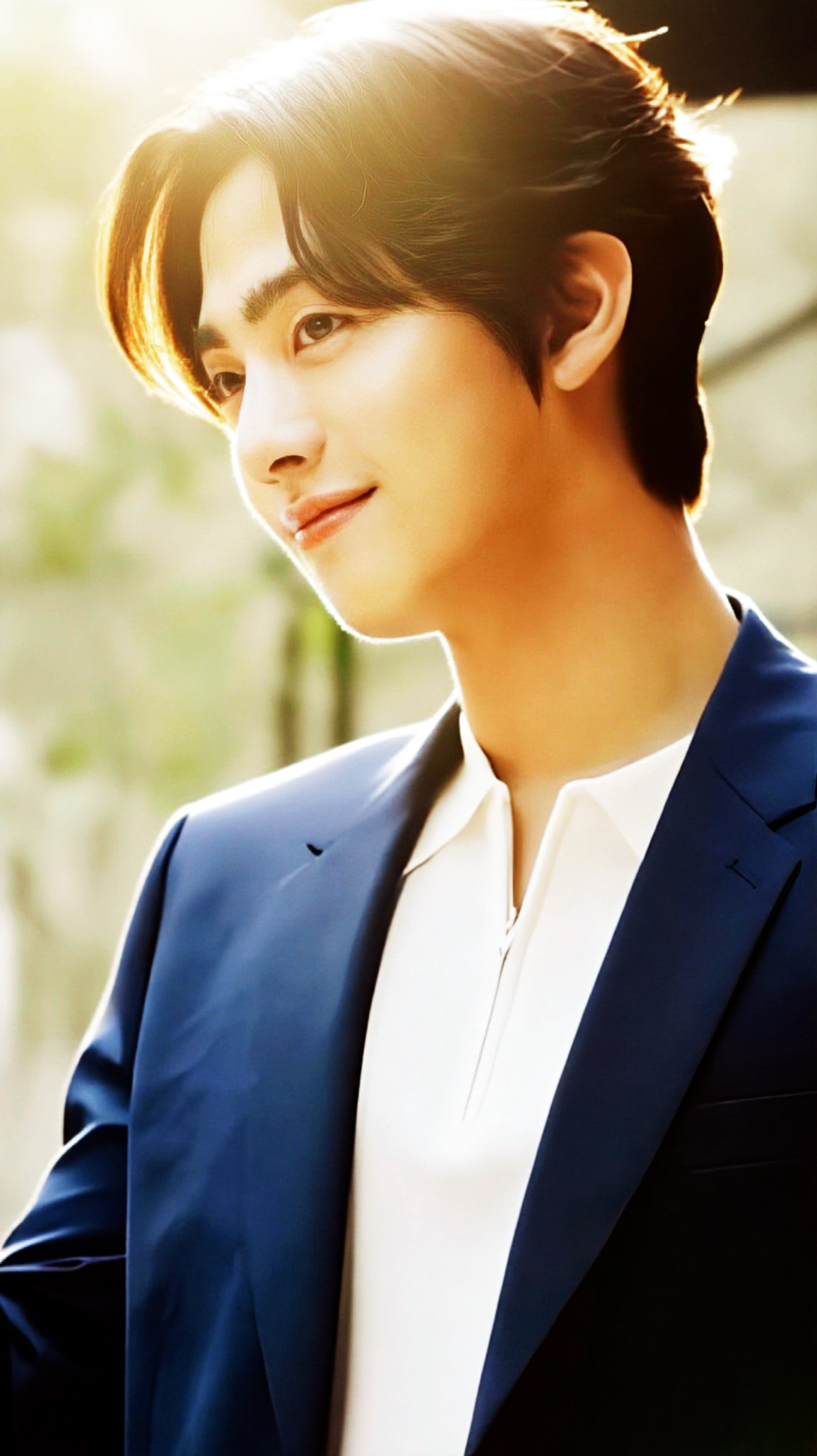 A moment captured by a fan of Ahn Hyoseop
