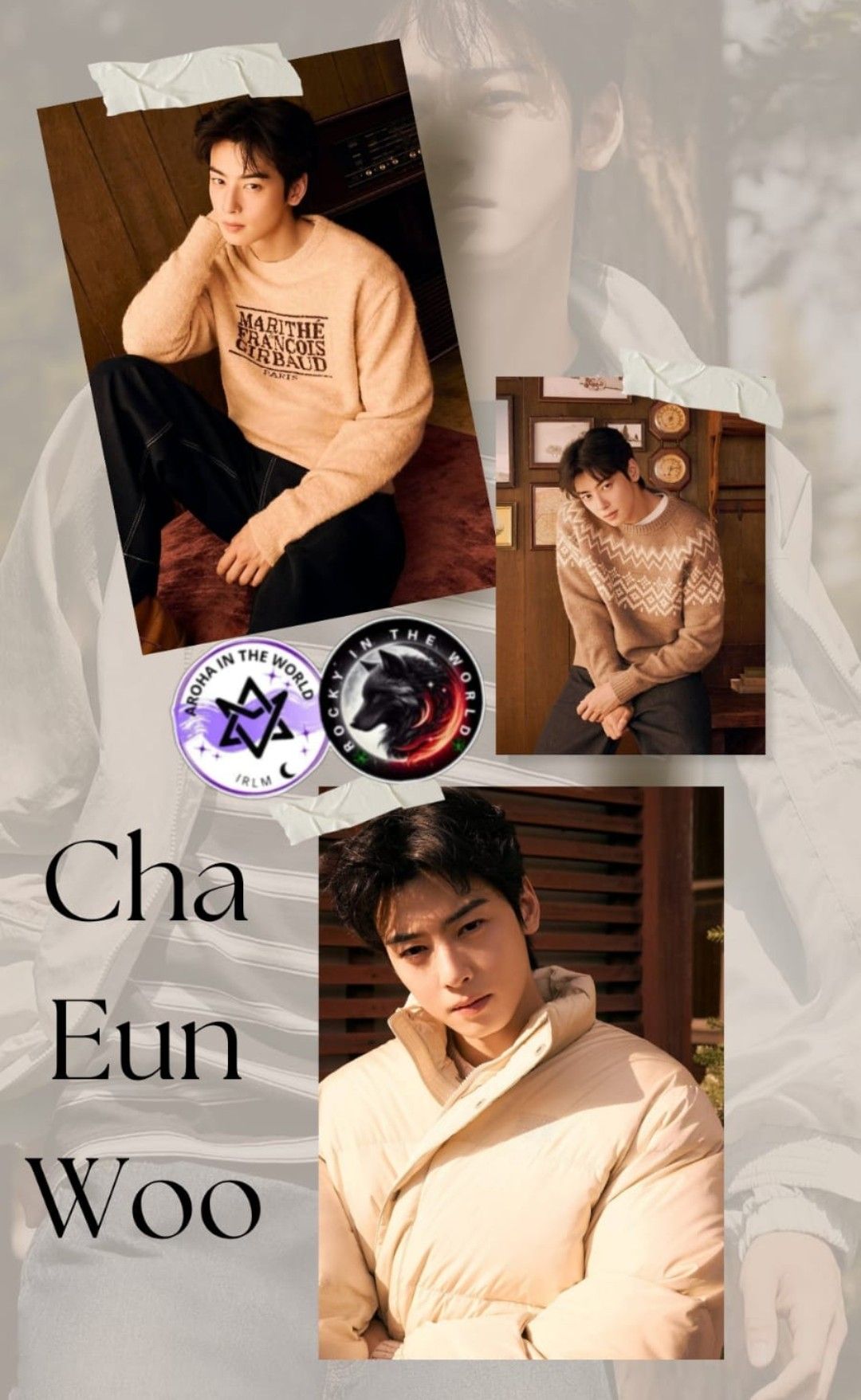 Recent activity shot of Cha Eunwoo