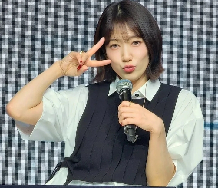 Recent activity shot of Park Shinhye