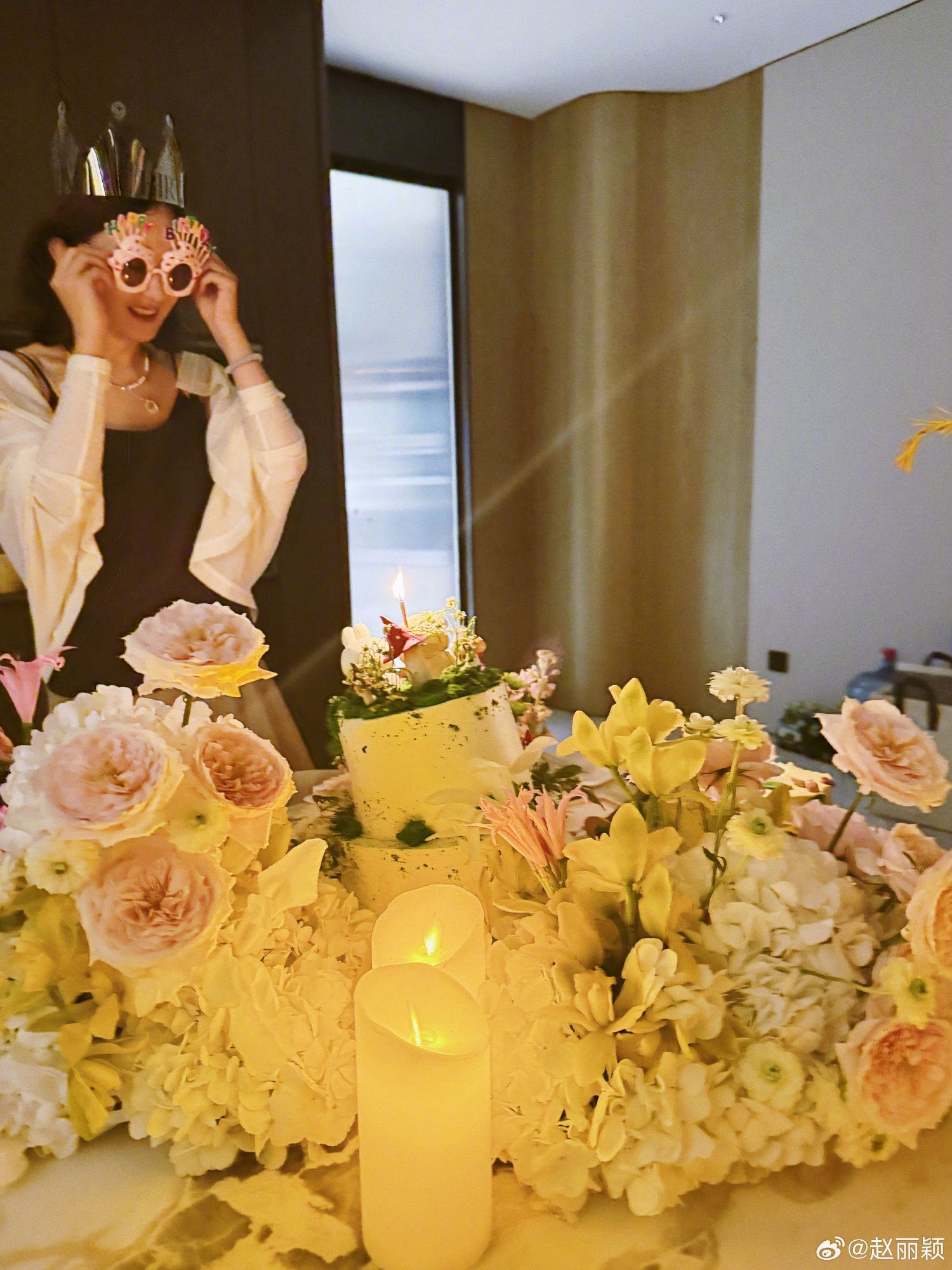 趙麗穎のビハインドカット