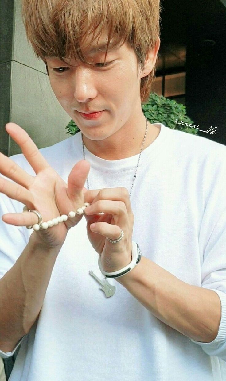 Recent activity shot of Lee Joongi