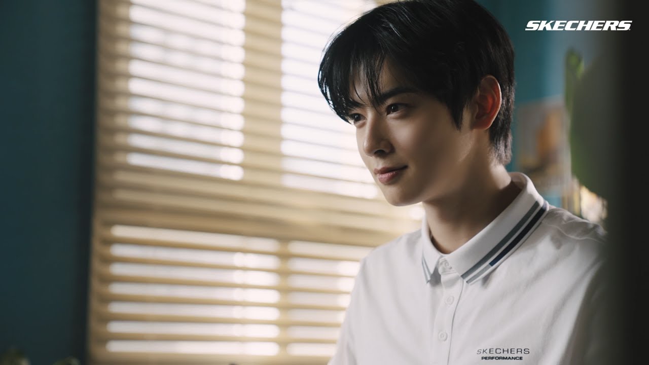 Behind-the-scenes cut of Cha Eunwoo